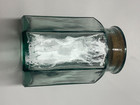     antique vintage - Hexagonal Corked Glass Jar     Late 19th To Early 20th Century