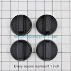 Whirlpool Range stove oven Control Knob 12002703