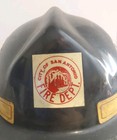 Vintage Cairns San Antonio Fire Department Firefighter Helmet     Sta-39