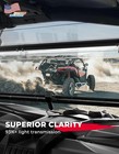 X3 Flip Windshield For Can-am Maverick X3   X3 Max Scratch Resistant Hard Coated