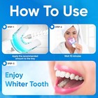 Professional Teeth Whitening Kit With Uv Light  refillable 