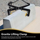 700lbs Stone Slab Lifting Clamp Granite Marble Lifting Slab Lifter Timber Carryi