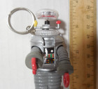 Lost In Space  Tv B-9 Talking Robot Key Chain Basic Fun  Vintage 1997 Tested