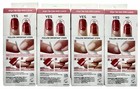 Lot Of 4 Kiss Impress Press On Manicure Nails Medium Length Matte Shiny Glitter