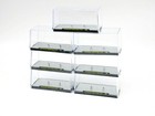 Lot Of 7 1 64 Scale Premium Display Cases Protector Diecast Car Collector