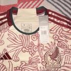 Adidas Mexico National Team Soccer Jersey Cream Red Aeroready Size M