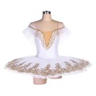 Professional Ballet Tutu Adult Kids White Ballet Party Dance Dress Girls Women
