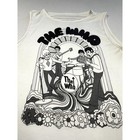 Bravado The Who Sleeveless Shirt Slashed Lattice Back Women Xl Punk Rock Grunge