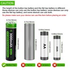 10x 3 7v 3000mah Battery Rechargeable Batteries   4x Usb Charger For Flashlight