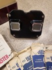 View-master Vintage 1950s Sawyer Viewer W  Light  Case   Assorted Disney Reels