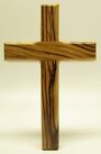 4 75  Olive Wood Christian Wall Cross - Hand Made In The Holy Land - Jerusalem