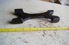 Vintage Unknown Cast Iron Tool Marked E   F L582 Lot 25-14