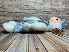 Vintage Lamb Plush Stuffed Animal Gingham Daisy Overalls Hat Tie Kuddle Me Toys