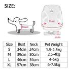 Cat Pet Harness And Leash Set Vest Escape Proof Adjustable Walking