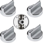 5 Pack W10594481 Burner Control Knob For Wpw10646805 Stove Knobs For Whirlpool