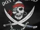 Pirate Dont Tread On Me 12 x18  Two Sided 200denier Flag Weather Fade Resistant 