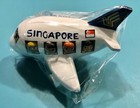 Singapore Airlines Hand Painted Ceramic Plane