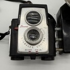 Kodak Brownie Starflex Camera With Flash Vintage Untested