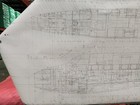 Lockheed 214 Hudson Airplane Aircraft Inboard Profile Blueprint Drawing Diagram