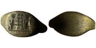 Two Knight Templars Guarding Church Crusader Signet Seal Artifact Jerusalem Find