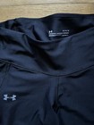 Women s Under Armour Compression Heatgear Black Athletic Leggings L Excellent