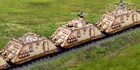 The Collectors Showcase German Armored Car Train Complete Set Free Usa Shipping 