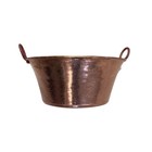 Cazo De Cobre Para Carnitas Tacos Large Jam Pan 26  Heavy Duty Gauge Copper