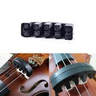 1pc Violin Practice Mute Heavy Black Rubber Violin Silencer Acoustic Electr u Jw