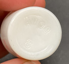 Vintage Avon To A Wild Rose Cologne Perfume 5fl Oz Milk Glass Bottle