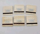 6pc Lot Vintage Sands Las Vegas Matchbook - Pink Polka Dots - 