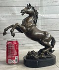 Rearing Stallion Horse Bronze Sculpture Statue Equestrian Horses Decor Artwork