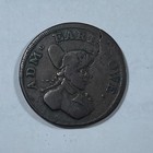 Error Great Britain 1794 Admiral Howe Farthing   2783  Vf Struck On Badly Spilt