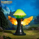 Offical League Of Legends Sight Ward Night Light Tri-color Adjustable Cute Lamp