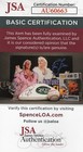 Carlton Fisk Signed Autographed Official Major League Baseball Omlb Jsa Coa 