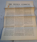 Newspaper The Week s Current  July 22  1895 Oak Park Or Chicago Illinois