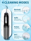 Water Flosser Cordless Dental Oral Irrigator Teeth Cleaner 7 Tips