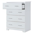 Stork Craft Usa Brookside 4 Drawer Chest In White