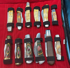 Lot Of 24 Vintage Unbranded Pocket Knives Pakistan  23  China  1  With Wrap