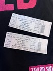 Taylor Swift Red 13 Tour Football Jersey  2 Tix Stubs From 7 13 2013