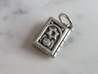 Sterling Silver Jewish Judaica Hebrew Torah Charm Pendant 3 0g E1683