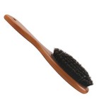 Natural Boar Bristle Brush Comb Anti-static Oval Hairdressing Hair Styly Comb Et