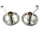 Exquisite Vendome Pair Of Christofle Paris Silver  Gallia Candlesticks Holders