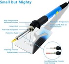 Professional Wood Burning Pyrography Pen Tool Kit 60w 110v Craft Soldering Iron