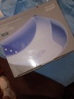 Gelish Pro Led Light Nail Dryer Lamp Timer Mode White gray W  Power Adapter
