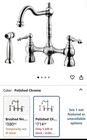 Houzer Lexington Polished Chromedual Handle Bridge Lexbs-956-pc