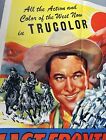 1947   Last Frontier Uprising  Large Poster 27x41 - Monte Hale Adrian Booth Rare