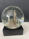 Glass Snow Globe Saks Fifth Ave Nyc