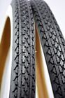 26  X 2 125 Beach Cruiser Bicycle Diamond Tire White Wall Replacement Bundle Set