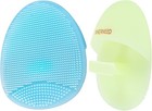 Soft Silicone Facial Cleansing Brush Manual Face Scrubber Exfoliating Massage   