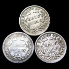 1856 1857 1858  Seated Liberty Half Dime Silver Nice Coin Lot ----  172u